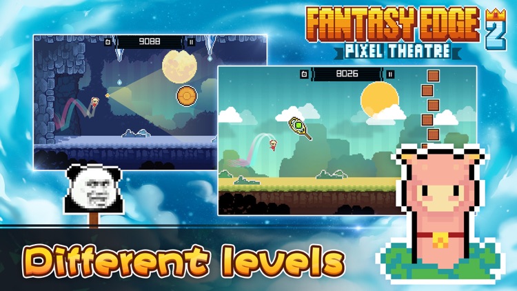 Fantasy Edge 2：Pixel Theatre(The small fresh casual puzzle game through jumping)