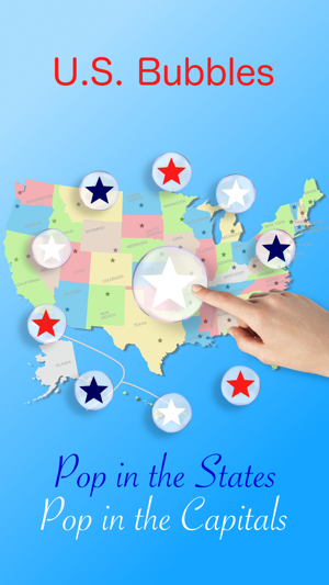 U.S. bubbles: US map quiz