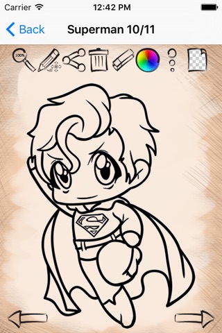 Draw And Play For Chibi Superheroes screenshot 4