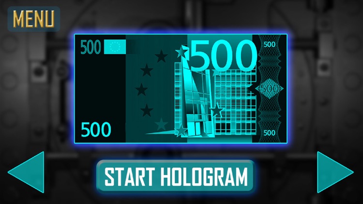 3D Hologram Cash Money Joke