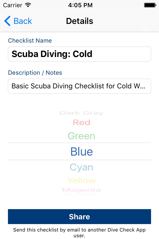 Dive Check screenshot 3