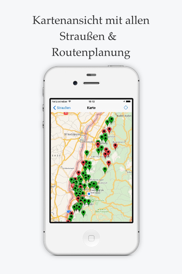 BZ Straußenführer für Freiburg, den Schwarzwald und Südbaden – Badische Zeitung screenshot 4