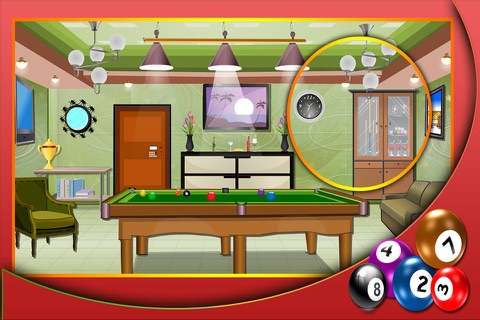 Billiard Room Escape screenshot 2