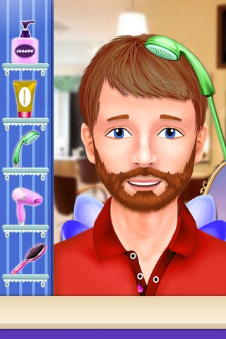 Celebrity Beard Salon Crazy girls games screenshot 2