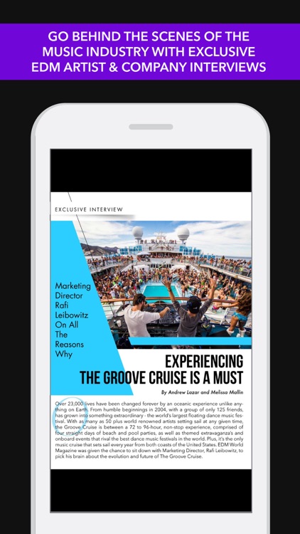 EDM World Magazine +AAA #1 App screenshot-0