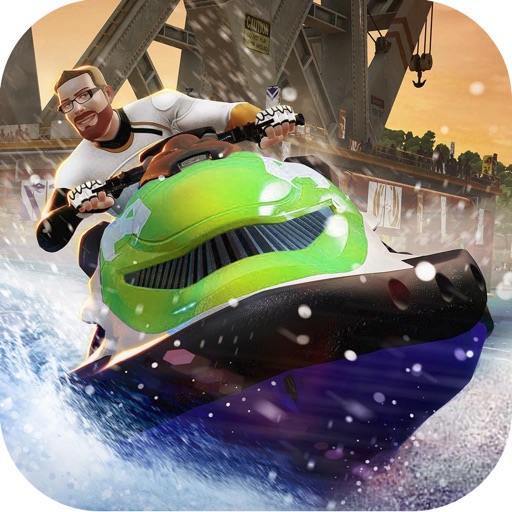 PowerBoat Jet Racing 3D iOS App