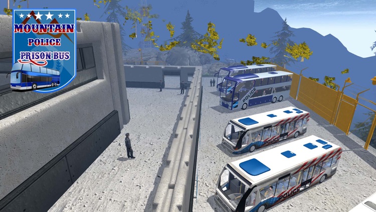 Mountain Police Prison Bus