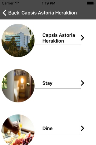 Capsis Hotels screenshot 2