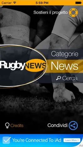 Game screenshot RugbyNews mod apk