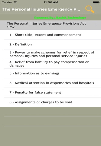 The Personal Injuries Emergency Provisions Act 1962 screenshot 2