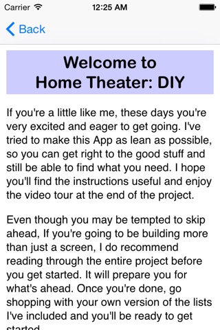 HomeTheaterDIY screenshot 2