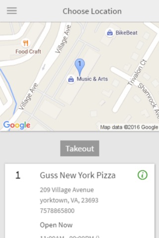 Gus's New York Pizza Ordering screenshot 2
