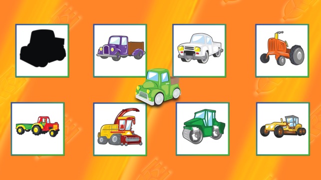 Trucks Cars Diggers Trains and Shadows Puzzles for Kids Lite(圖4)-速報App