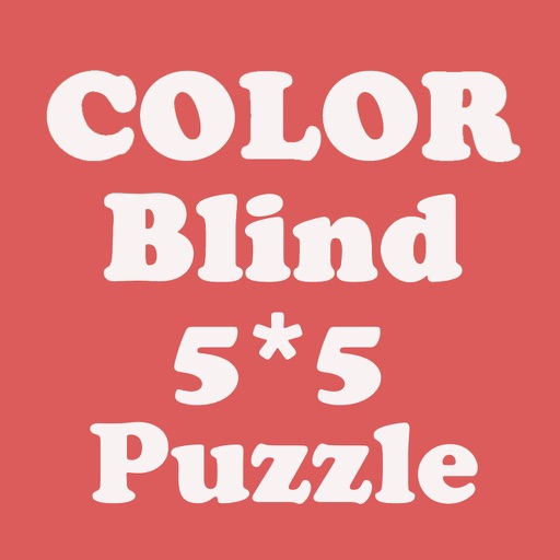 Are You Clever? Color Blind 5X5 Puzzle icon