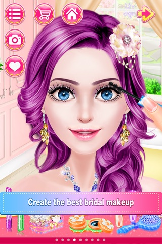 Dream Wedding - Bridal Girl Makeover Salon: Spa, Makeup & Dressup Fashion Game screenshot 3