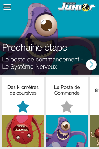 Voyage dans le corps humain - Un jeu Science et Vie Junior screenshot 2