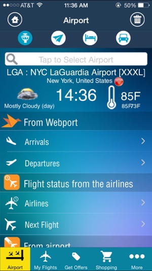 LaGuardia Airport (LGA) + Flight Tracker New York City(圖2)-速報App