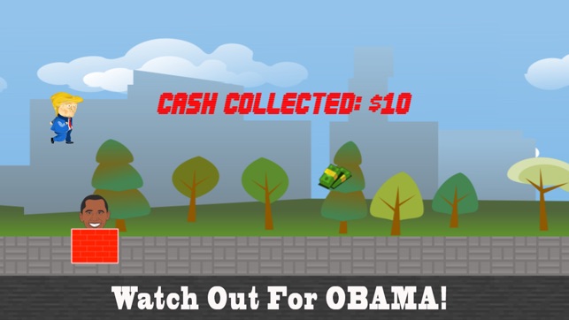 Trump Jump - Dash For cash & Beat Obama(圖1)-速報App