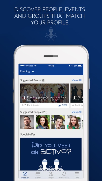 Activo - Find partners. Get active. Stay active.