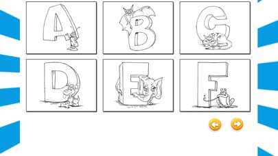 A To Z Alphabet Cute Drawings For Early Learning & Elementary 1.1 IOS -