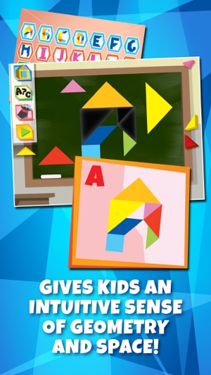 Kids Learning Puzzles: Alphabets, My K12 Tangram(圖2)-速報App