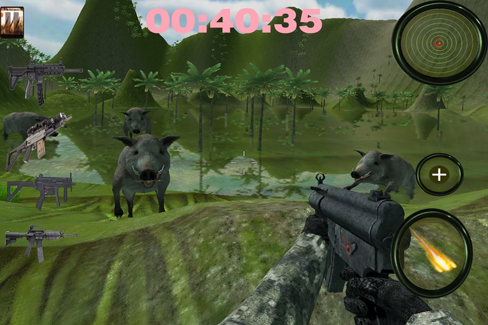 Boar Mountain Sniper Hunting HD screenshot 4