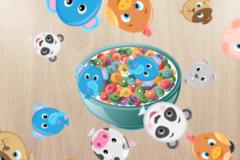 Kids puzzle games - learn food screenshot 4