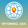 Wyoming, USA Map - Offline Map, POI, GPS, Directions