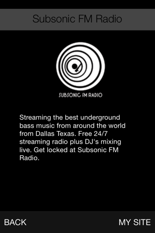 Subsonic FM Radio screenshot 3