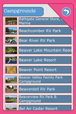 British Columbia State Campgrounds & National Parks Guide screenshot 3