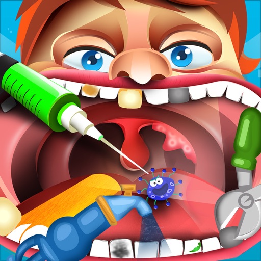 Little Crazy Dentist Clinic - Kids Games icon