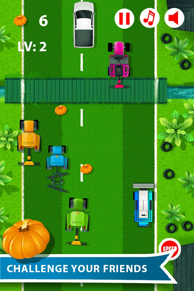 Farm Tractor Racing Simulator screenshot 2