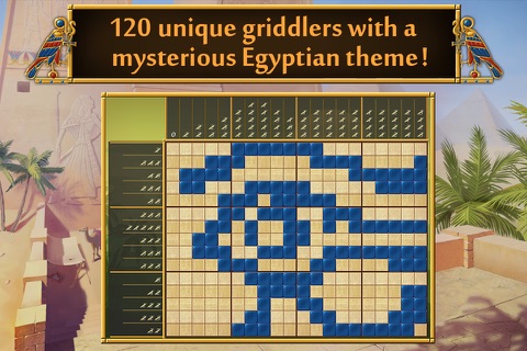 Egypt Picross. Pharaoh's Riddles. Griddlers Game Free screenshot 3