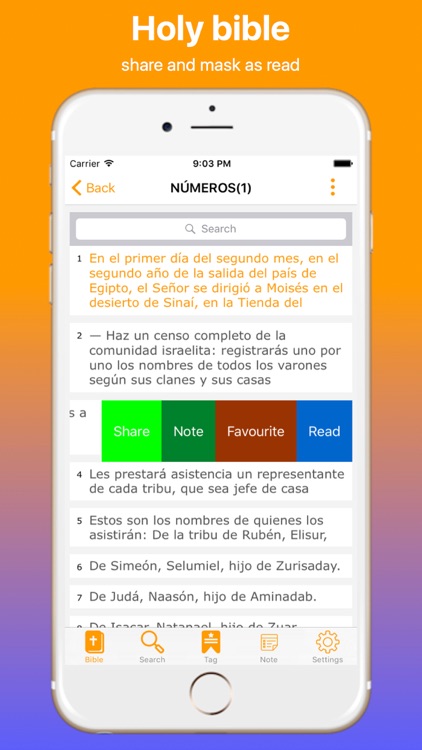 Spanish Bible and Easy Search Bible word Free