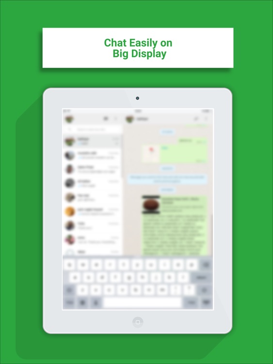 Messenger for WhatsApp - iPad version Free