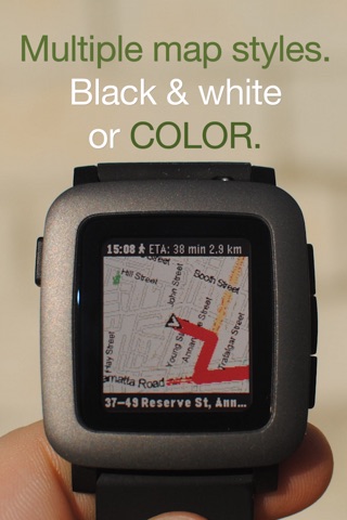 MapsGPS for Pebble - Smartwatch maps and directions screenshot 3