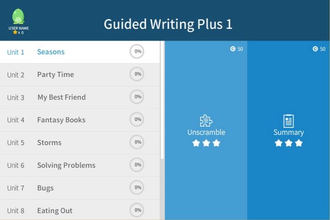 Guided Writing Plus 1 screenshot 4