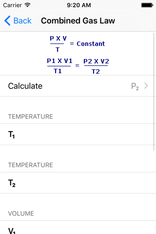 Chemical Engineering Calculators screenshot 3