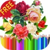 Coloring Book Flowers Free