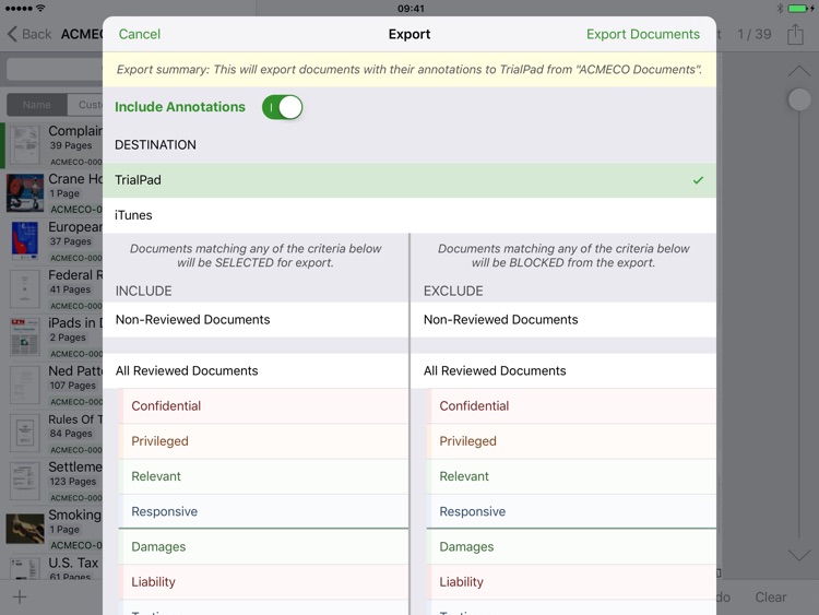 DocReviewPad ™ screenshot-3