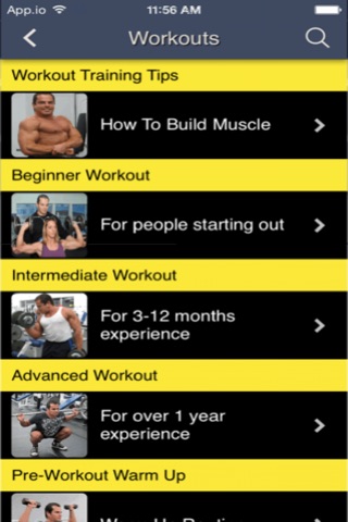 Total Fitness Bodybuilding App screenshot 2