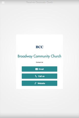 Broadway Community Church screenshot 2