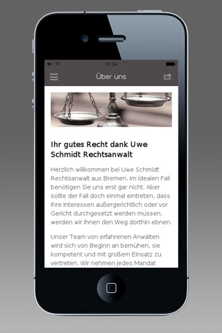 Uwe Schmidt Rechtsanwalt screenshot 2