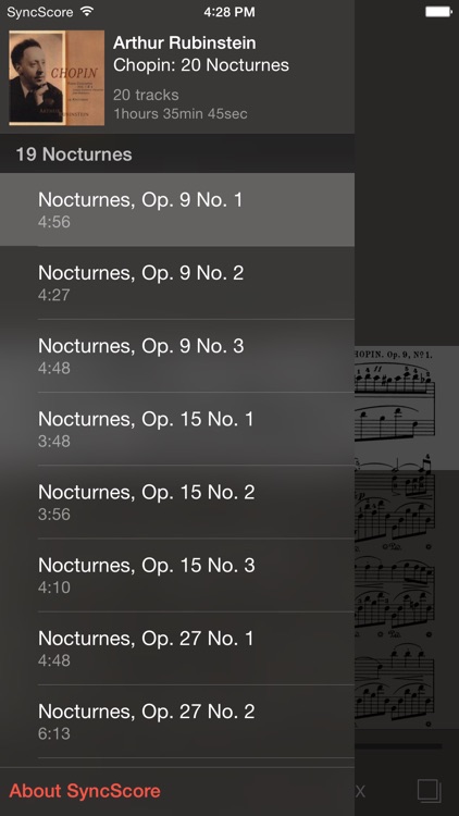 Chopin Nocturnes - SyncScore