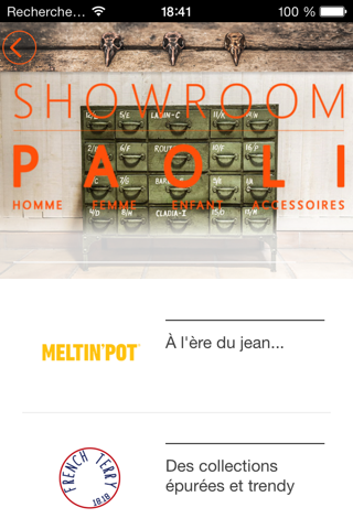 Showroom Paoli Marseille screenshot 2