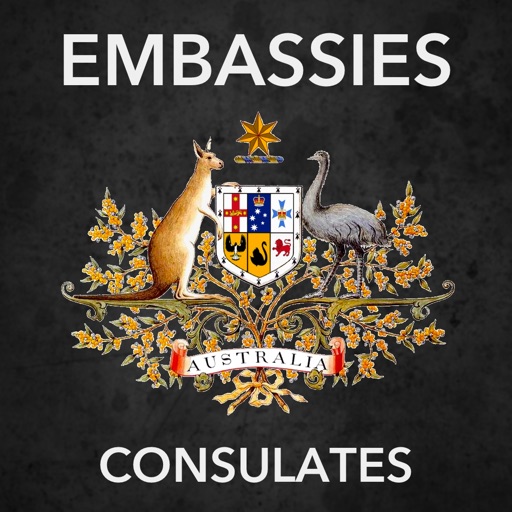 Australian embassies & consulates overseas icon