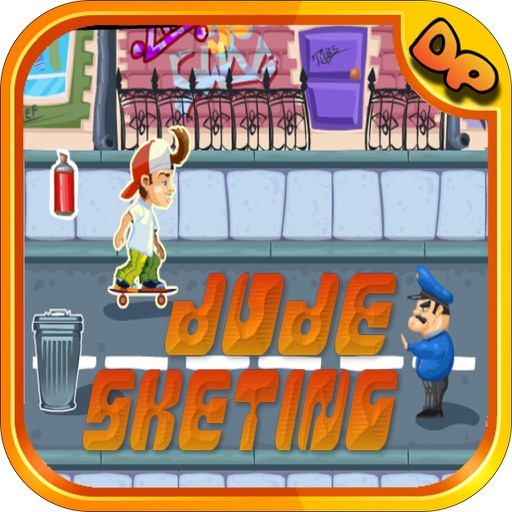 Dude Do Skating - Kids Game iOS App