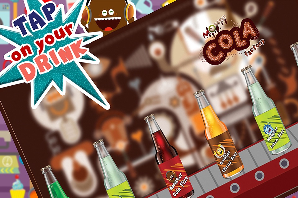 Monster Cola Factory Simulator - Learn how to make bubbly slushies & fizzy soda in cold drinks factory screenshot 4
