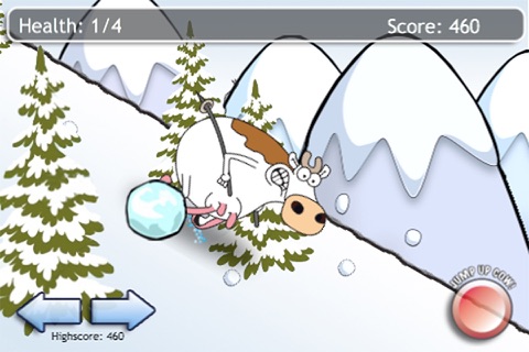 Kenny the cow - snow run screenshot 2