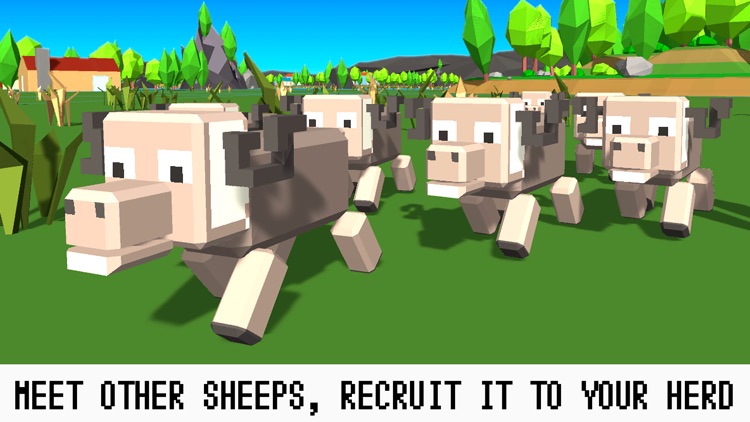 Pixel Wildlife: Sheep Survival Simulator Full screenshot-3